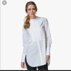 Vince Poplin Tuxedo Shirt size M